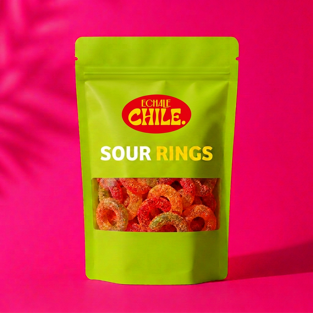 Sour Rings con Chile